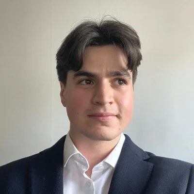 Portrait of Oliver Blake.